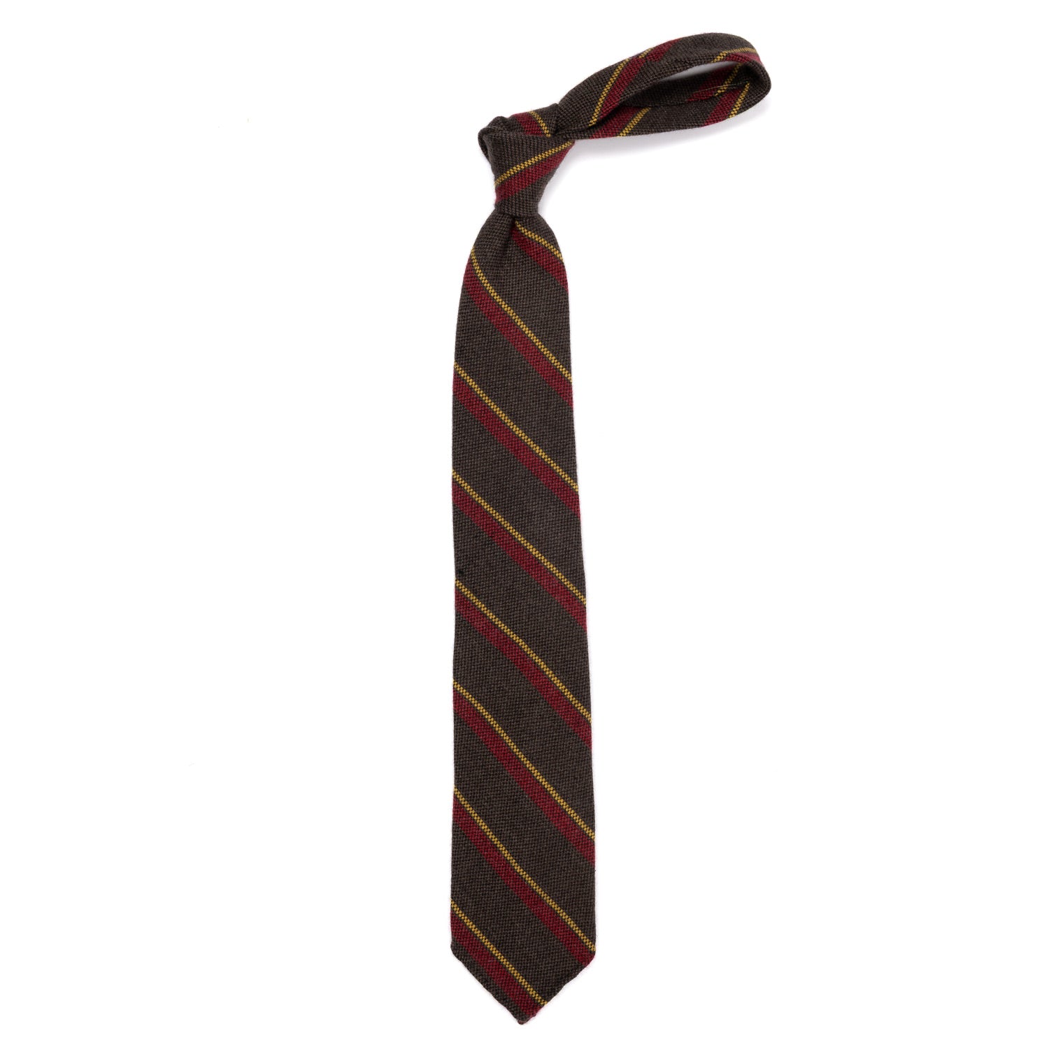 CA Archivio Storico: Tie "Università Moderna" made of pure Cashmere - hand-rolled